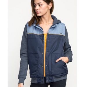 RVCA FORMER COLORBLOCKED JACKET